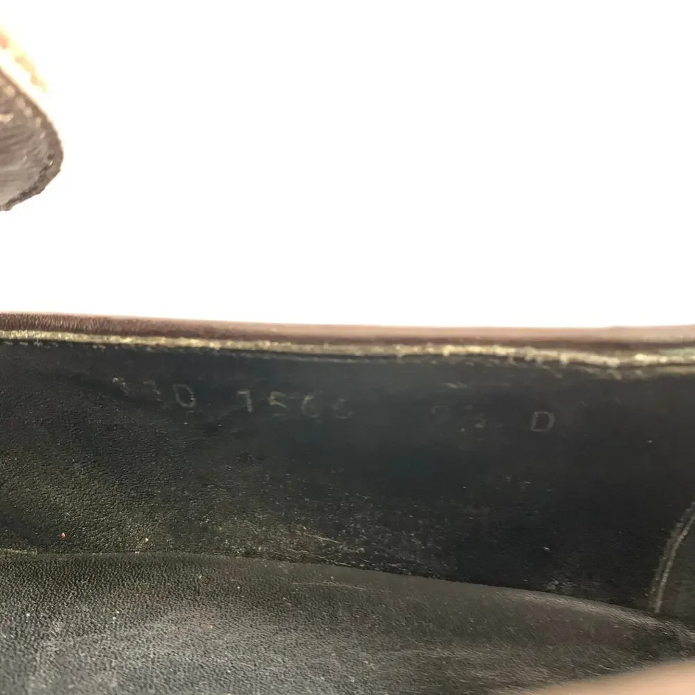 Gucci Dark Brown Suede Tassel Slip-On Loafers